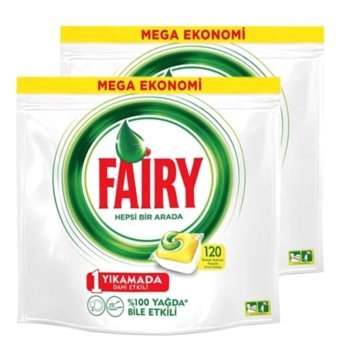 Fairy Hepsi Bir Arada Kapsül Bulaşık Makinesi Deterjanı 2x120 Adet