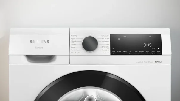 Siemens WG42A2Z0TR 9 kg 1200 Devir A Enerji Sınıfı Beyaz Solo Çamaşır Makinesi
