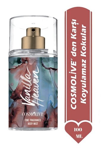 Cosmolive Amber Romance Fresh Nemlendirici Kadın Vücut Spreyi 100 ml
