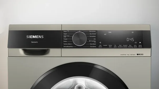 Siemens WG42A2ZXTR 9 kg 1200 devir A Enerji Sınıfı Gri Çamaşır Makinesi