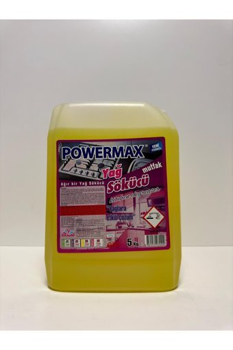 Powermax Yağ Sökücü Sıvı Mutfak Ve Banyo Temizleyici 5 kg