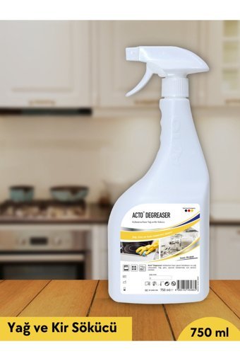 Acto Degreaser Sprey Mutfak Ve Banyo Temizleyici 750 ml