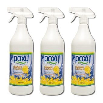 Poxy Limonlu Sprey Mutfak Ve Banyo Temizleyici 3x1 kg