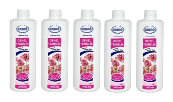 Ersağ Hoş Kokulu Sıvı Mutfak Ve Banyo Temizleyici 5x1 lt