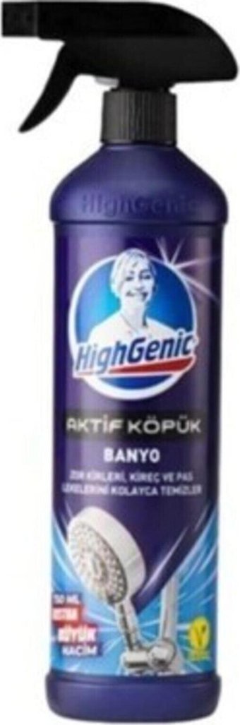 Highgenic Aktif Köpük Banyo Köpük Mutfak Ve Banyo Temizleyici 750 ml