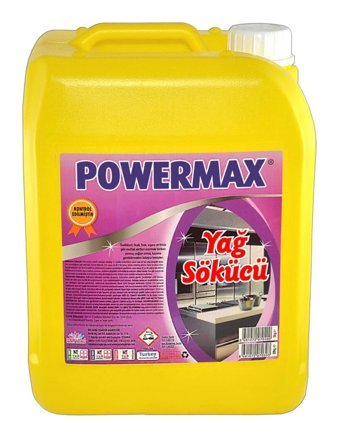 Powermax Yağ Sökücü Sıvı Mutfak Ve Banyo Temizleyici 5 lt