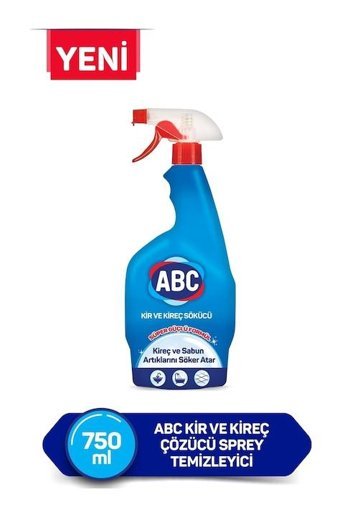 Abc Süper Güçlü Formül Sprey Mutfak Ve Banyo Temizleyici 750 ml