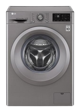 Lg F2J5TNP7S 8 kg 1200 devir A+++ Enerji Sınıfı Gri Çamaşır Makinesi