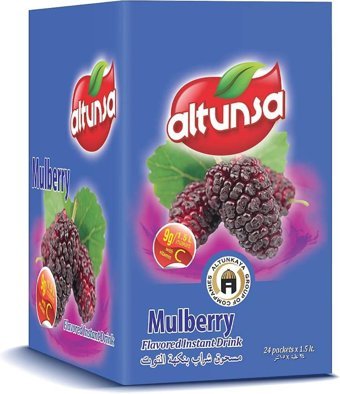 Altunsa Karadut Aromalı İçecek Tozları 24x9 gr