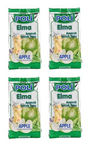 Poli Elma Aromalı İçecek Tozları 4x300 gr