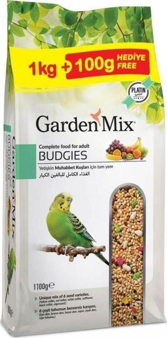 Garden Mix Kabuklu Meyveli Vitaminli Kuş Yemi 1.1 kg