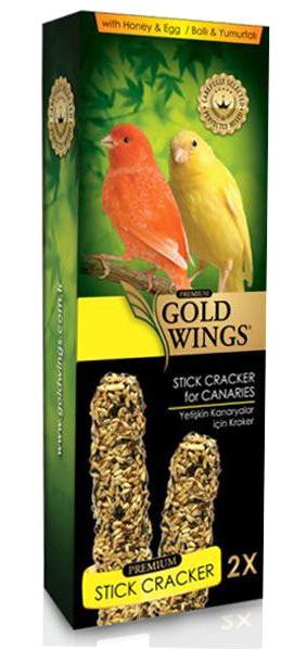 Gold Wings Kabuklu Ballı Vitaminli Kuş Yemi 2li
