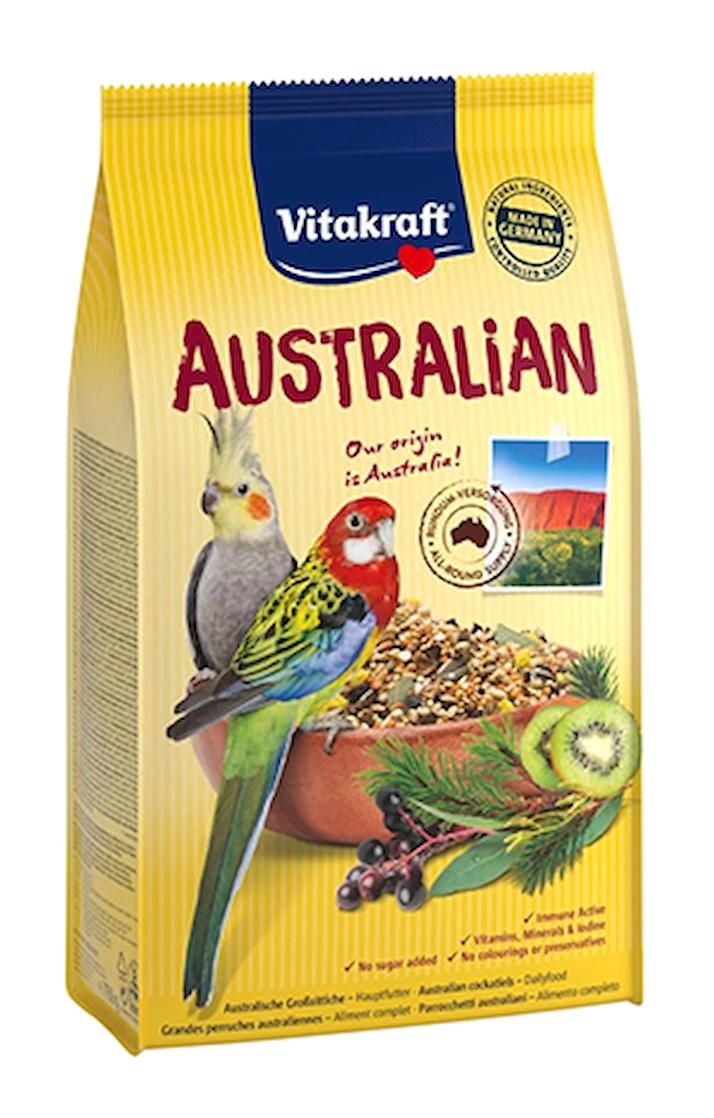 Vitakraft Avustralian Kabuklu Karışık Vitaminli Kuş Yemi 750 gr