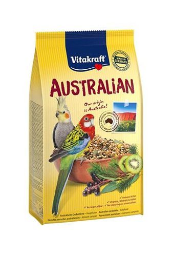 Vitakraft Avustralian Kabuklu Karışık Vitaminli Kuş Yemi 750 gr