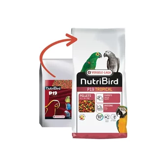 Versele Laga P19 Pelet Tropical Kabuklu Karışık Vitaminli Kuş Yemi 10 kg