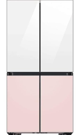 Samsung RF71DB965E8CTR 4 Kapılı No Frost E Enerji Sınıfı 819 lt Beyaz-Pembe Alttan Donduruculu Gardrop Tipi Buzdolabı