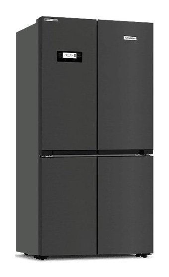 Grundig GQND 572 DI 4 Kapılı No Frost E Enerji Sınıfı 572 lt Inox Alttan Donduruculu Gardrop Tipi Buzdolabı