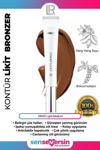 Lr Zeitgard 29025 Light Medium Likit Kontür/Bronzer