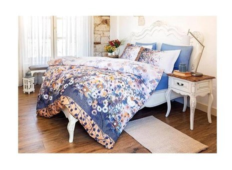 Özdilek Rosebud Ranforce 4 Mevsim 200x220 cm Çarşaflı Desenli Çift Kişilik Nevresim Takımı Çok Renkli