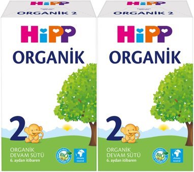 Hipp Organik Probiyotikli 2 Numara Devam Sütü 2x600 gr