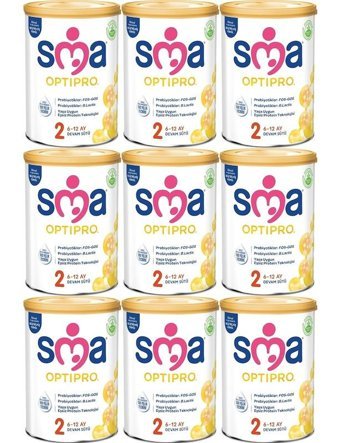 Sma Optipro Probiyotikli 2 Numara Devam Sütü 9x800 gr