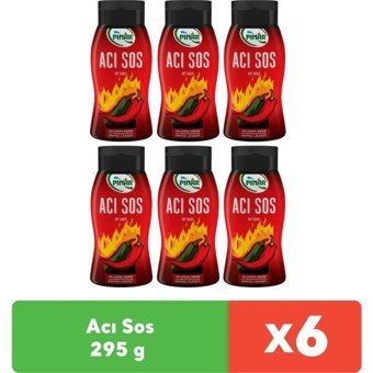 Pınar 6x295 gr Acı Sos