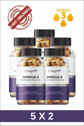 Collagen Forte Platinum Omega 3 Balık Yağı Kapsül 1000 mg 10 Adet