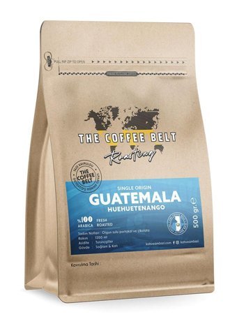 The Coffee Belt Çikolata-Portakal Aromalı Guatemala Arabica Öğütülmüş Filtre Kahve 500 gr