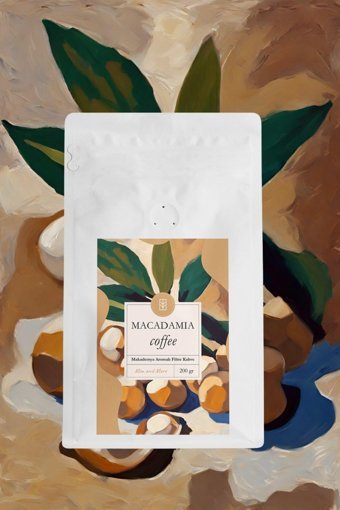 Mim And More Makedemya Aromalı Arabica Çekirdek Filtre Kahve 200 gr