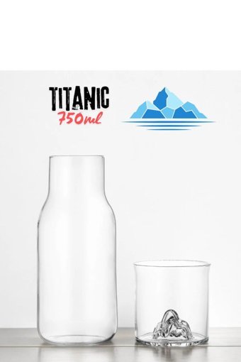 Cambu Titanic Cam Başucu Sürahi 750 ml