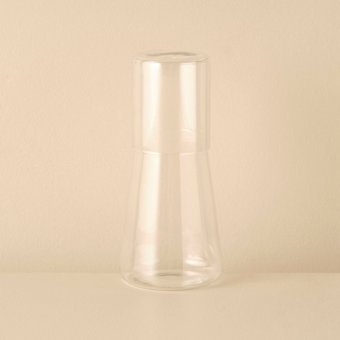 Bella Conical Naturel Cam Başucu Sürahi 750 ml