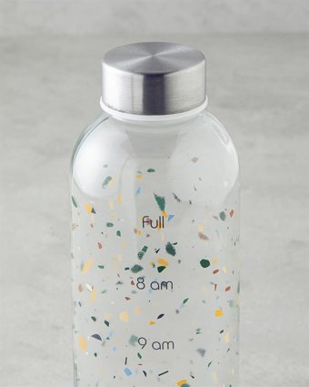 English Home Fleck Metal Kapaklı Cam Sürahi 750 ml
