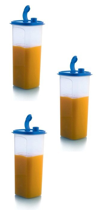 Tupperware TWH4 Kapaklı Plastik Sürahi 3x2 lt