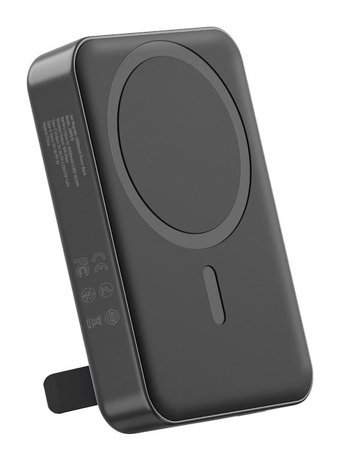 Juo MT03279 10000 mAh Hızlı Şarj Dijital Göstergeli USB Çoklu Bağlantı Kablosuz Powerbank Siyah