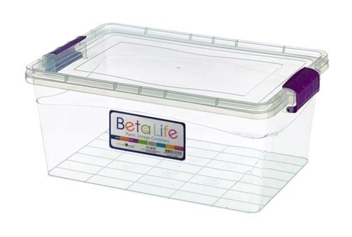 Beta Dikdörtgen Plastik Saklama Kabı 10 lt