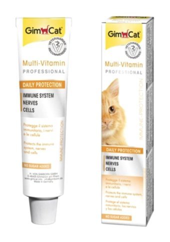 Gimcat Multivitamini Bağışıklık Güçlendirici Kedi Vitamini Macun 2x20 gr