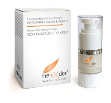 Melexder Torba Görünüm Düzeltici Tüm Ciltler İçin Göz Çevresi Krem Şişe 15 ml