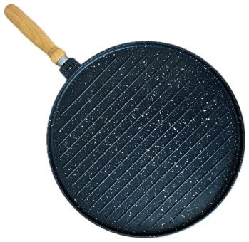 Eva Cook İndüksiyon Döküm 36 cm Grill Tava Gözleme Tava