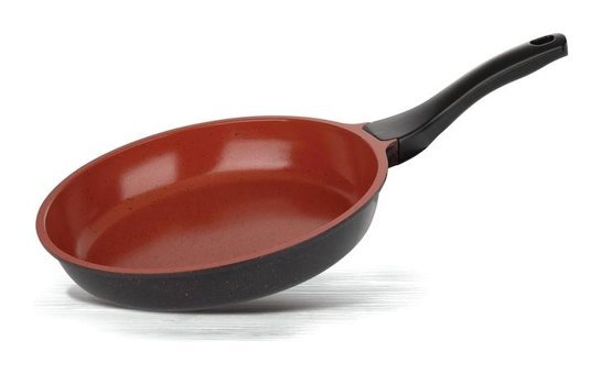 Thermoad Red Diamond Serisi İndüksiyon Granit 24 cm Izgara Tava