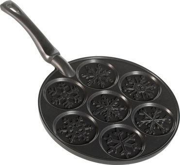 Nordicware Kar Tanesi İndüksiyon Döküm 20 cm Izgara Tava