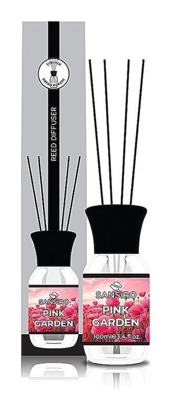 Sansiro Çubuklu Pembe Bahçe Oda Kokusu 100 ml