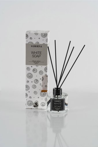 Samorna Beyaz Sabun Çubuklu Oda Kokusu 120 ml