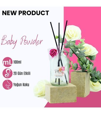 PellDio Home Çubuklu Beyaz Sabun Oda Kokusu 100 ml