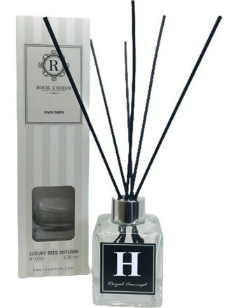 Royal L'odeur Çubuklu H Harfli Pudra Oda Kokusu 100 ml