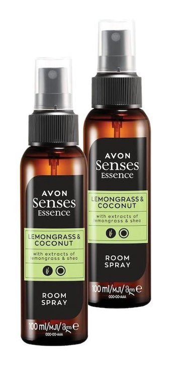 Avon Hindistan Cevizi-Limon Otu Oda Kokusu 2X100 ml