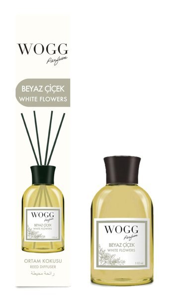 Wogg Parfüm Çubuklu Beyaz Çiçekler Oda Kokusu 110 ml