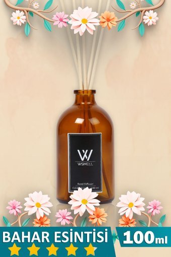 Wsmell Çubuklu Bahar Esintisi Oda Kokusu 100 ml