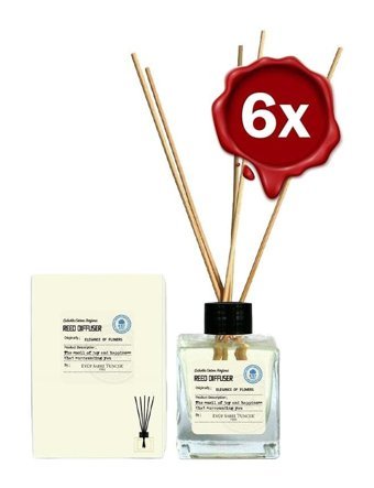 Eyüp Sabri Tuncer Çubuklu Çiçekli Oda Kokusu 6x100 ml