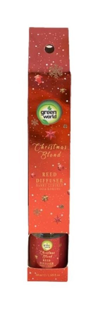 Green World Christmas Blend Çubuklu Karışık Oda Kokusu 50 ml