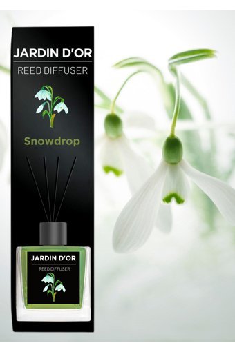Jardin D'or Snowdrop Reed Diffuser Çubuklu Kardelen Oda Kokusu 100 ml